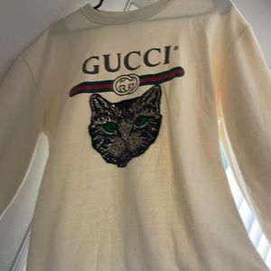 Mystic Cat GUCCI Crew Neck Sweater. Text me for details!